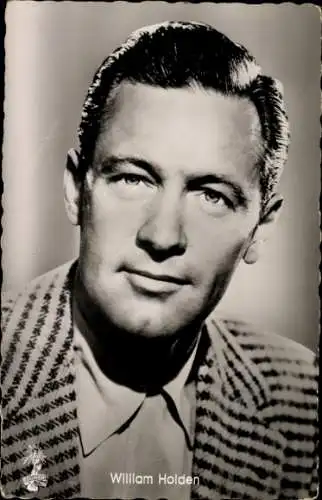 Ak Schauspieler William Holden, Portrait