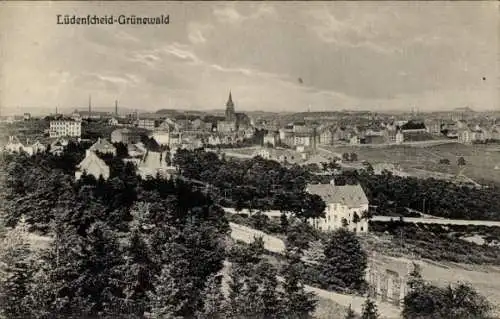 Ak Grünewald Lüdenscheid in Nordrhein Westfalen, Panorama