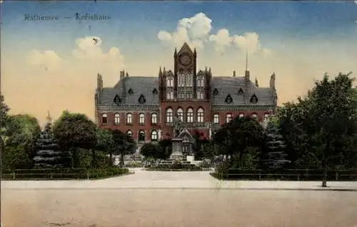 Ak Rathenow im Havelland, Kreishaus