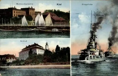 Ak Kiel, Marine-Akademie, Schloss, Kriegsflotte