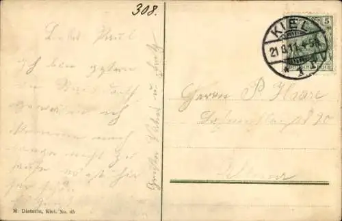 Ak Deutsches Kriegsschiff, S.M.S. Freya, Kaiserliche Marine