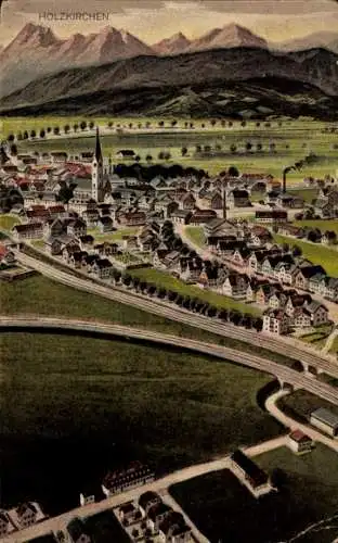 Ak Holzkirchen in Oberbayern, Panorama