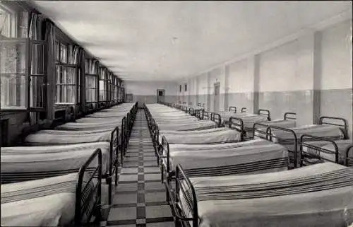 Ak Amberloup Sainte Ode Wallonien Luxemburg, Air et Soleil, Louis Empain Foundation, ein Wohnheim