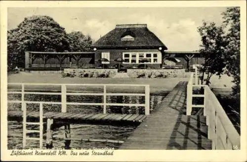 Ak Drawno Neuwedell Pommern, Das neue Strandbad