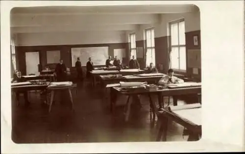 Foto Ak Berlin Schöneberg, Architektur-Büro, Zimmer 352, 1913