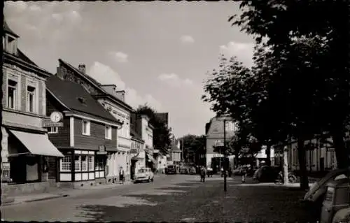 Ak Kettwig Essen im Ruhrgebiet, Markt, Geschäfte