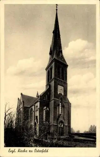 Ak Osterfeld Oberhausen im Ruhrgebiet Westfalen, Evangelische Kirche