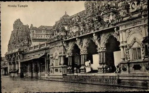 Ak Ceylon Sri Lanka, Hindutempel