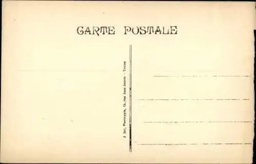 Ak Französisches Kriegsschiff, Jules Michelet, Croiseur