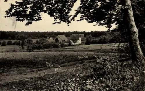 Ak Hausen Oes Butzbach im Taunus, Pension Ferienhof, Panorama