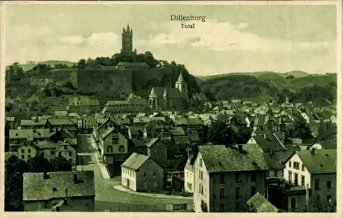 Ak Dillenburg in Hessen, Totalansicht