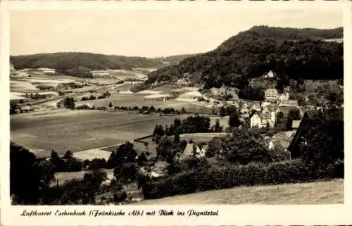 Ak Eschenbach Pommelsbrunn im Pegnitztal Mittelfranken, Panorama