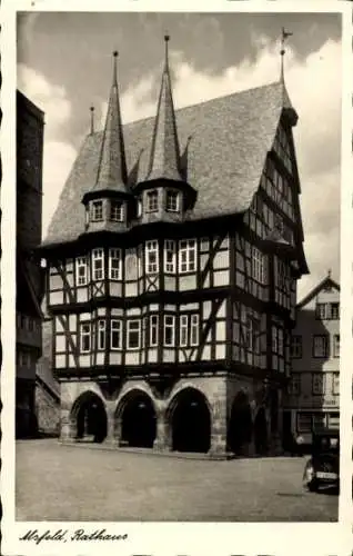 Ak Alsfeld in Hessen, Rathaus