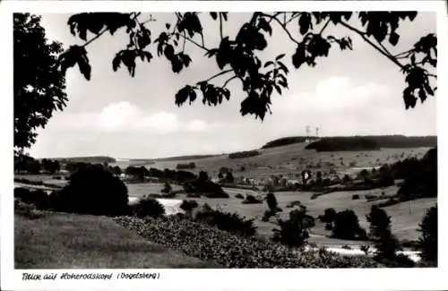 Ak Schotten im Vogelsbergkreis Hessen, Taufsteinhütte, Hoherodskopf