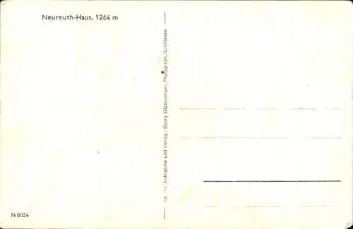 Ak Tegernsee in Oberbayern, Berg Neureuth, Neureuth Haus