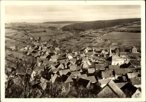 Ak Lohrhaupten Flörsbachtal im Spessart, Panorama