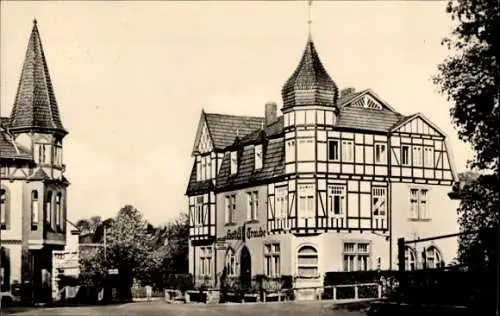 Ak Heilbad Heiligenstadt Eichsfeld Thüringen, Hotel Traube