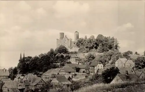 Ak Bornhagen im Eichsfeld, Burg Hanstein