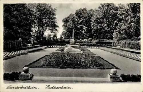 Ak Treuenbrietzen in Brandenburg, Heldenhain