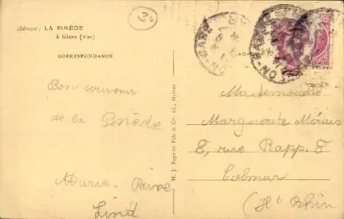 Ak Giens Var, La Pinéde