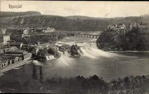 Ak Neuhausen am Rheinfall Kanton Schaffhausen, Teilansicht