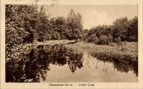 Ak Niechorze Ostseebad Horst Pommern, Liebe Lose
