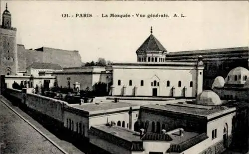 Ak Paris V, Die Moschee, Gesamtansicht