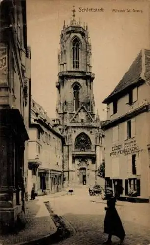 Ak Sélestat Schlettstadt Elsass Bas Rhin, Kloster St Georg