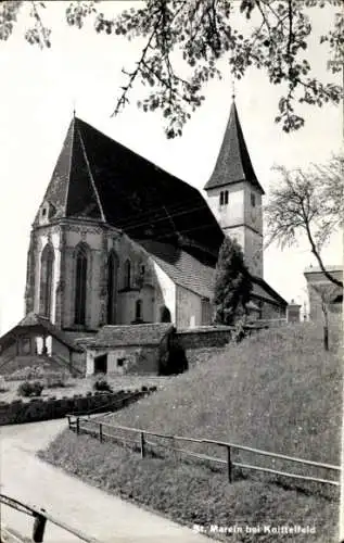 Ak Sankt Marein im Mürztal Steiermark, Kirche