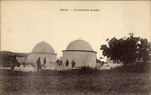 Ak Bône Algeria, Arabischer Friedhof