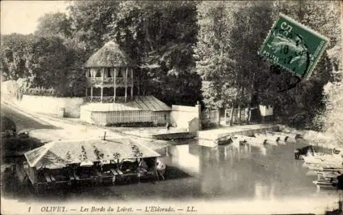 Ak Olivet Loiret, Die Ufer des Loiret, Eldorado