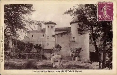 Ak Noirétable Loire, Schloss Sarops