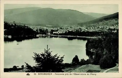 Ak Gérardmer Lothringen Vosges, Panorama