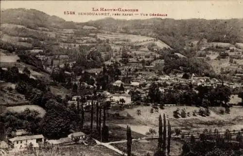 Ak Sengouagnet Haute Garonne, Gesamtansicht