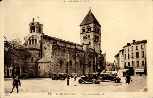 Ak Saint-Gaudens Haute Garonne, Kirche