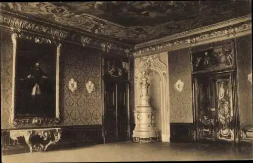 Ak Frankfurt am Main, Wahlzimmer im Römer