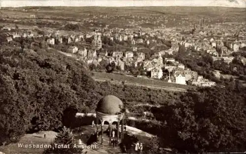 Ak Wiesbaden in Hessen, Totalansicht