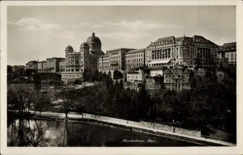 Ak Bern Stadt Schweiz, Bundeshaus