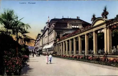 Ak Luzern Stadt Schweiz, Kursaal