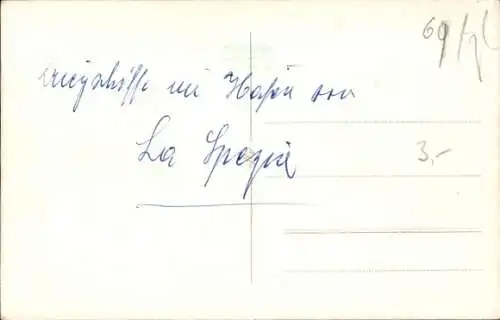 Foto Ak Deutsches? Kriegsschiff, Schlachtschiff