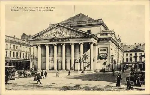 Ak Brüssel Brüssel, Theatre de la Monnaie