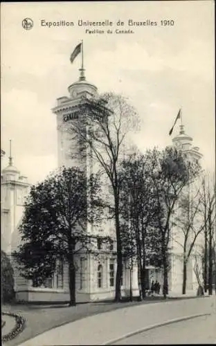 Ak Brüssel, Exposition Universelle, Pavillon du Canada