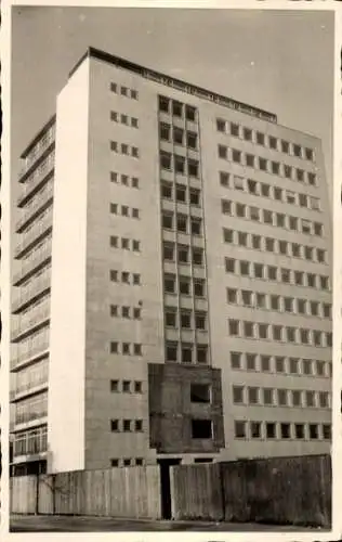 Foto Ak Duisburg im Ruhrgebiet, Technische Hochschule, Rückansicht , noch im Bau