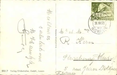 Ak Kehrsiten Stansstad Kanton Nidwalden, Pension Hüttenort