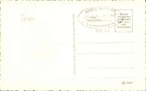 Ak Alt Aussee Altaussee Steiermark, Blaa Alm, Blaa-Alpe