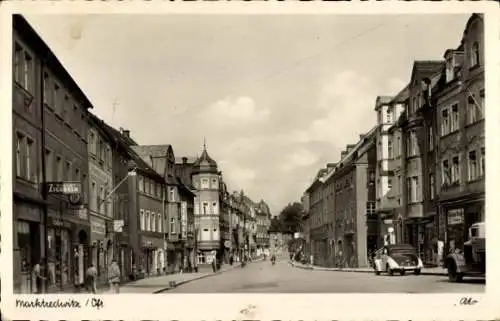 Ak Marktredwitz im Fichtelgebirge, Straße, Geschäft Wagner Zigarren