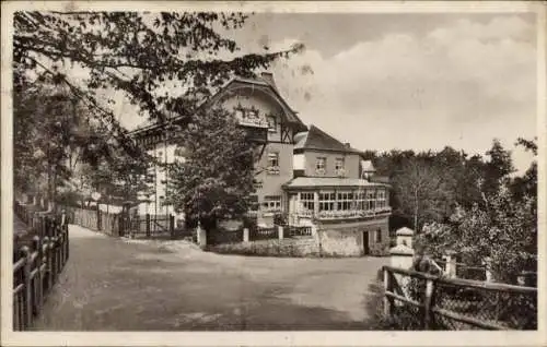 Ak Augustusburg im Erzgebirge, Hotel und Restaurant Waldfrieden