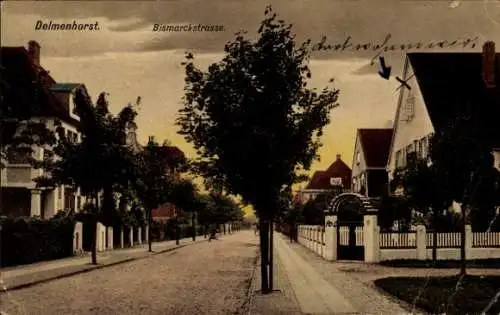 Ak Delmenhorst in Oldenburg, Bismarckstraße