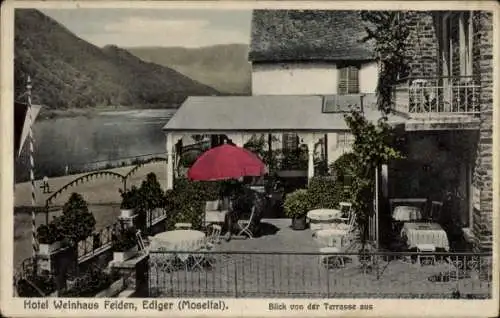 Ak Ediger Eller an der Mosel, Hotel Weinhaus Feiden