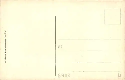 Ak Neckargemünd am Neckar, Neckarstraße